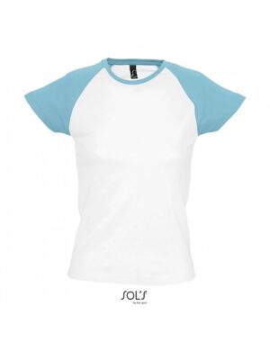 Γυναικείο T-shirt δίχρωμο
