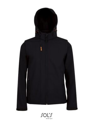 Μπουφάν softshell με αποσπώμενη κουκούλα και μανίκια