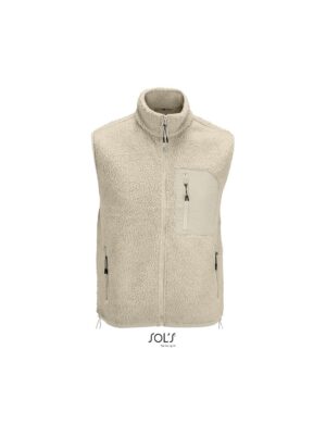 Unisex sherpa γιλέκο