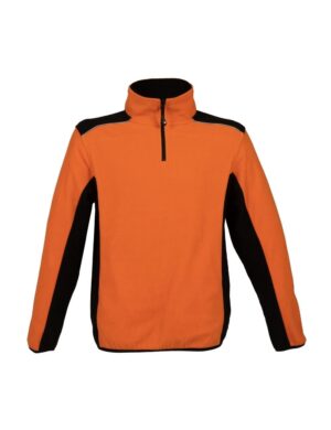 Ανδρική μπλούζα fleece δίχρωμη