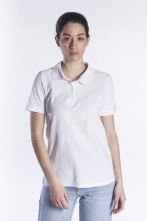 Γυναικεία Polo  180gr WHITE