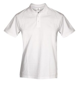 Ανδρικό Polo 100%cotton 200gr WHITE