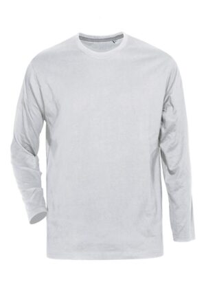 Ανδρικό μπλουζάκι μακρυμάνικο 170gr WHITE