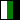 WHITE/GREEN/BLACK