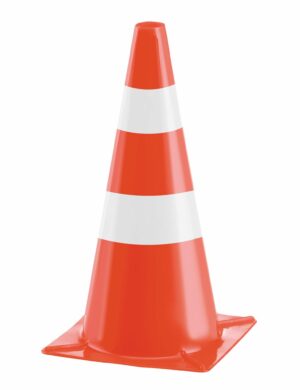 Κώνος σήμανσης απλός 50cm